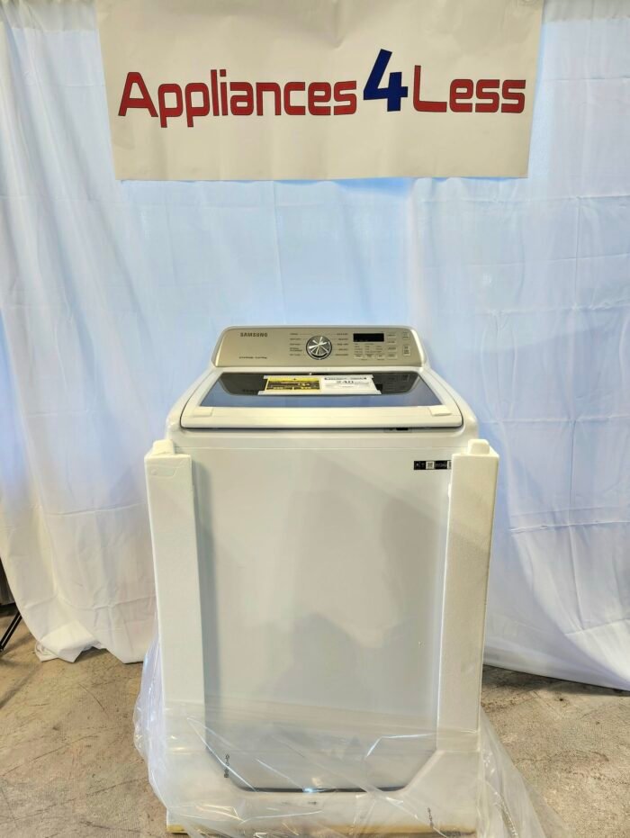 4.7 cu. ft. Large Capacity Smart Top Load Washer with Active WaterJet in White - Image 1