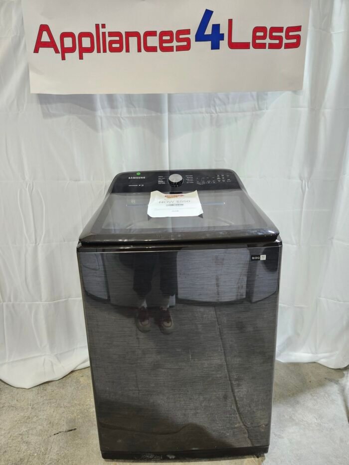 5.0 cu. ft. Capacity Top Load Washer with Active WaterJet in Brushed Black - Image 1