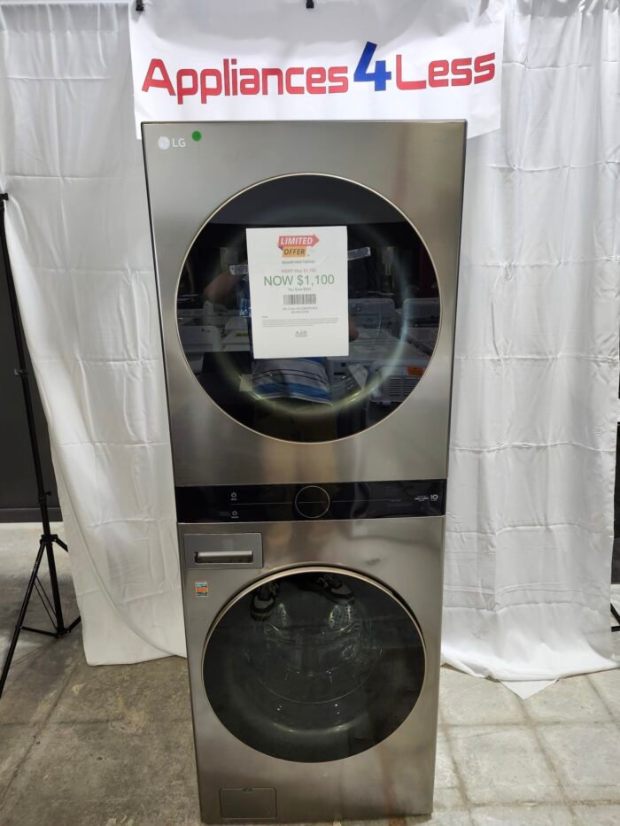 Single Unit Front Load LG WashTower™ with Center Control™ 4.5 cu. ft. Washer and 7.4 cu. ft. Electric Dryer - Image 1
