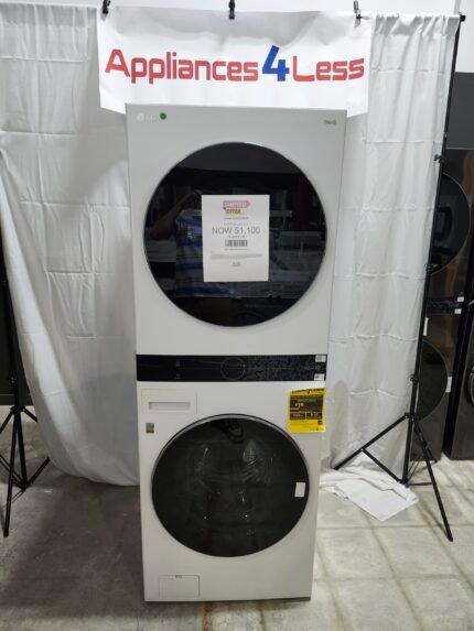 Single Unit Front Load LG WashTower™ with Center Control™ 4.5 cu. ft. Washer and 7.4 cu. ft. Electric Dryer