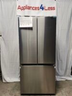 17.5 cu. ft. 3-Door French Door Smart Refrigerator in Stainless Steel, Counter Depth