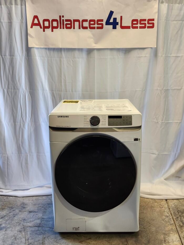Samsung 4.5 cu. ft. Large Capacity Smart Front Load Washer with Super Speed Wash - White - Image 1