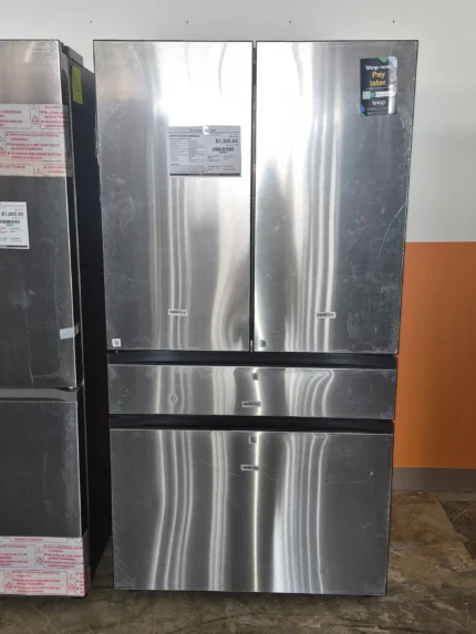 Bespoke AI 4-Door French Door Refrigerator (stainless)